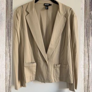 NWT DKNY Silk Blazer 12